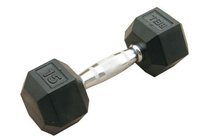Équipement d'entraînement de force portable et réglable de haute qualité en fer et caoutchouc, ensemble d'haltères hexagonales de 10 à 55 kg avec barre de musculation
