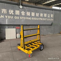 Chariot en acier robuste pour dalles de pierre et granit - Chariot de transport et de stockage pour entrepôt, capacité de charge 2000 kg, plateforme OEM, outils de manutention