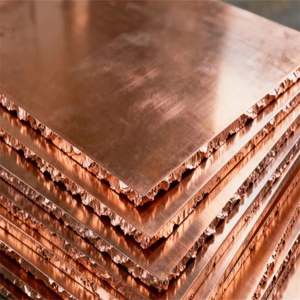 Prix d'usine, cathode en cuivre pur à 99,99%, plaque de cuivre électrolytique avec service de soudage et de découpe sur mesure pour la vente en gros - Product Image 1