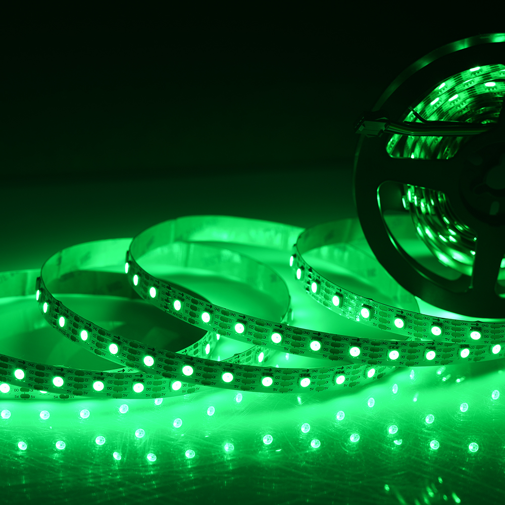 Dreamcolor digital Rgb 72 leds/m Led Light Strip addressable pixel rgb LC8822 Flex Led Strip Light