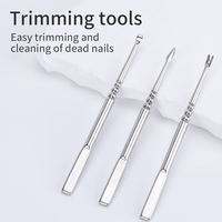 7/9/11/PCS ensemble de manucure Kit de manucure et ensemble de pédicure pour femmes et hommes coupe-ongles doigt adulte hommes Kit de toilettage des ongles