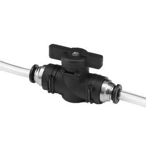 Válvula de control de flujo manual de plástico de 6 mm para generador de <span class=keywords><strong>CO2</strong></span> DIY, tubo de aire rápido para sistema de <span class=keywords><strong>CO2</strong></span> en acuarios - Product Image 1