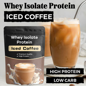 OEM Whey Isolate Proteína Café Gelado Pós Treino Whey Blend + 20g de Proteína Shake Whey Protein Instant Gelado Cafés - Product Image 2