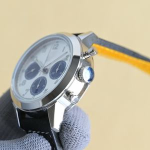 Montre mécanique minimaliste de luxe haut de gamme pour homme, avec fonction chronométrage, montre-bracelet mécanique. - Product Image 4