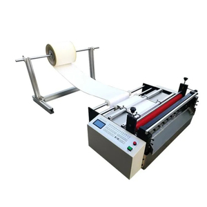 Pequeña máquina automática de corte de láminas en rollo para bandas elásticas para el cabello, envoltura de burbujas, película de burbujas de aire, paquete de caja de papel de plástico - Product Image 4