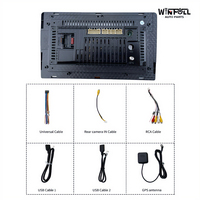 Lecteur DVD de voiture Linux 7 9 10 pouces, Carplay, autoradio universel, navigation GPS, écran tactile capacitif, interface Type-C, stockage 64 Go