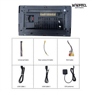 Lecteur DVD de voiture 7 9 10 pouces, Android Carplay, autoradio universel, navigation GPS, radio, unité principale - Product Image 2