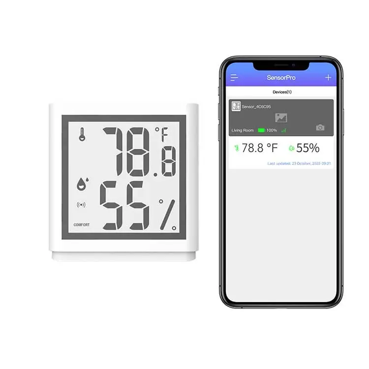 SigmaWit strumenti di temperatura Wireless BT sensore di temperatura termometro igrometro strumenti di temperatura