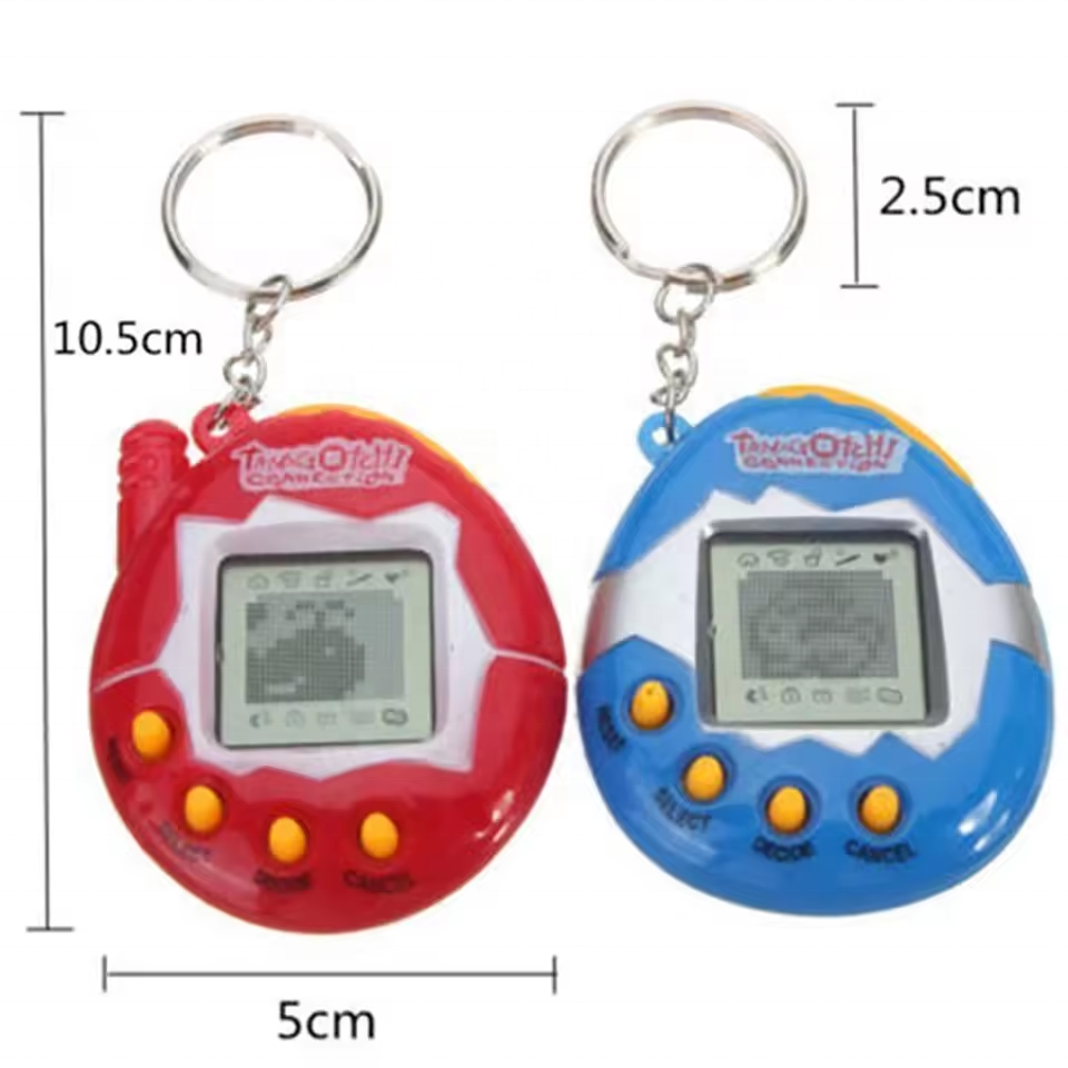 Tamagotchi Color Mix Handheld Virtual Pet Game - Onew 168-in-1 Nostalgic Electronic Pet Toy