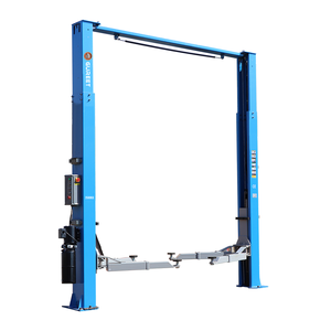 Haute <span class=keywords><strong>Performance</strong></span> 3500kg électrique déverrouiller deux poteaux voiture ascenseur Double cylindre hydraulique véhicule palan - Product Image 5