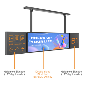 Mwe chỉ dẫn dẫn signage 49 inch LCD Bar kỹ thuật số biển TREO LCD thanh Màn hình - Product Image 5