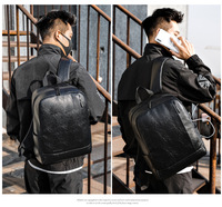 Sac à dos pour ordinateur portable de jeu grande capacité, antichoc, avec rangement multicouche et port de chargement USB, idéal pour la gym, le bureau et les trajets quotidiens