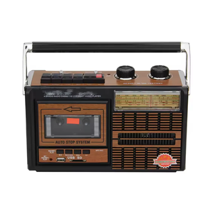 New Creative Retro Tape Radio Magnetic Tape Box <b>Speaker</b> Portable BT Radio Audio Four -Band Semiconductor Best Gift - Product Image 1