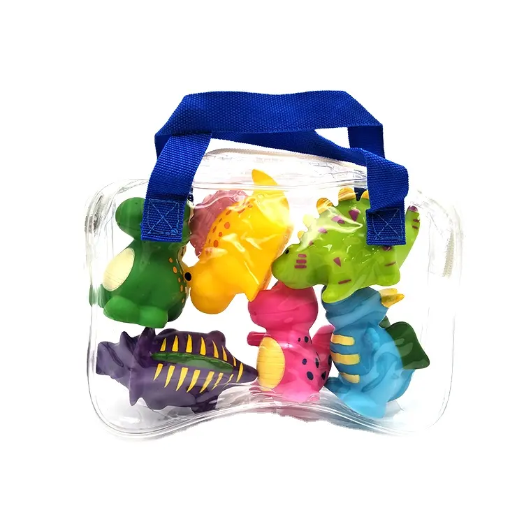 Safe weiche kunststoff mini dinosaurier tier spielzeug für baby bad wasser schwimmen spielzeug set für kleinkinder infant
