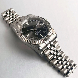 Reloj automático con número romano de 36/39mm para hombre, reloj mecánico de lujo con cristal de zafiro, resistente al agua - Product Image 4