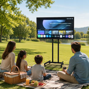 Pantalla LCD para Exteriores Resistente al Agua de 65, 75 y 86 Pulgadas, 1000nits, Pantalla Publicitaria con Función SDK, Pantalla Táctil Inteligente IP65 en EE. UU. - Product Image 1