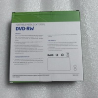 Graveur de CD externe portable, lecteur/enregistreur DVD USB 3.0 +/-RW, lecteur DVD/CD ROM mince avec port TYPE C pour ordinateur portable et ordinateur de bureau