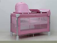 Lit d'appoint pour bébé de luxe pliable de haute qualité / Parc pour bébé / Lit cododo avec table à langer