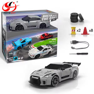 سيارة سباق تحكم عن بعد 1/24 بسرعة عالية 2.4 جيجاهرتز، نصف متناسبة، قابلة للتجميع، تعليمية، مقاومة للماء، قابلة للشحن، لعبة هواية رياضية فائقة - Product Image 6