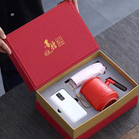 Nuevo juego de regalo de Taza de cerámica de Navidad, regalo de Año Nuevo transfronterizo, taza de café de oficina, juego de caja de regalo de Año Nuevo