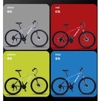Vélo de montagne 27,5/29 pouces avec peinture brillante, surface miroir anti-rayures, cadre haute dureté, VTT tout-terrain