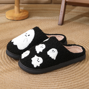 Nouvelles pantoufles d'hiver en peluche douce de haute qualité pour intérieur et extérieur, confortables, légères, avec logo personnalisé, motif fruits - Product Image 3