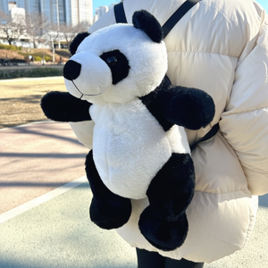 Sac à dos en peluche Big Panda Adorable poupée avec sac intégré - Product Image 1