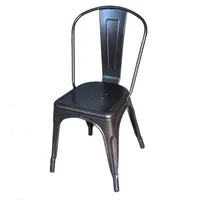 Chaises de jardin en gros, en métal, en fer forgé, en acier, style contemporain, pour la maison