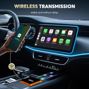 อะแดปเตอร์ Wireless CarPlay สำหรับ <span class=keywords><strong>iPhone</strong></span> ปี 2026 แปลง CarPlay เป็น Wi-Fi - กล่องอัจฉริยะสำหรับรถยนต์แบบเสียบใช้งานได้ทันที - Product Image 6