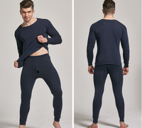 Sous-vêtement thermique Long Johns pour homme Ensemble de couche de base pour temps froid