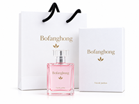 Flacon de parfum en verre rectangulaire de 30 ml, 50 ml, 100 ml, flacon de parfum vide de luxe, flacon vaporisateur personnalisé avec logo couleur, emballage en boîte de 100 pièces