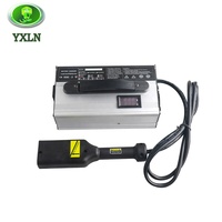 48 volts 15a chargeurs de batterie de voiturette de golf accessoires de voiturette de golf avec prise powerwise style D pour EZ-GO TXT