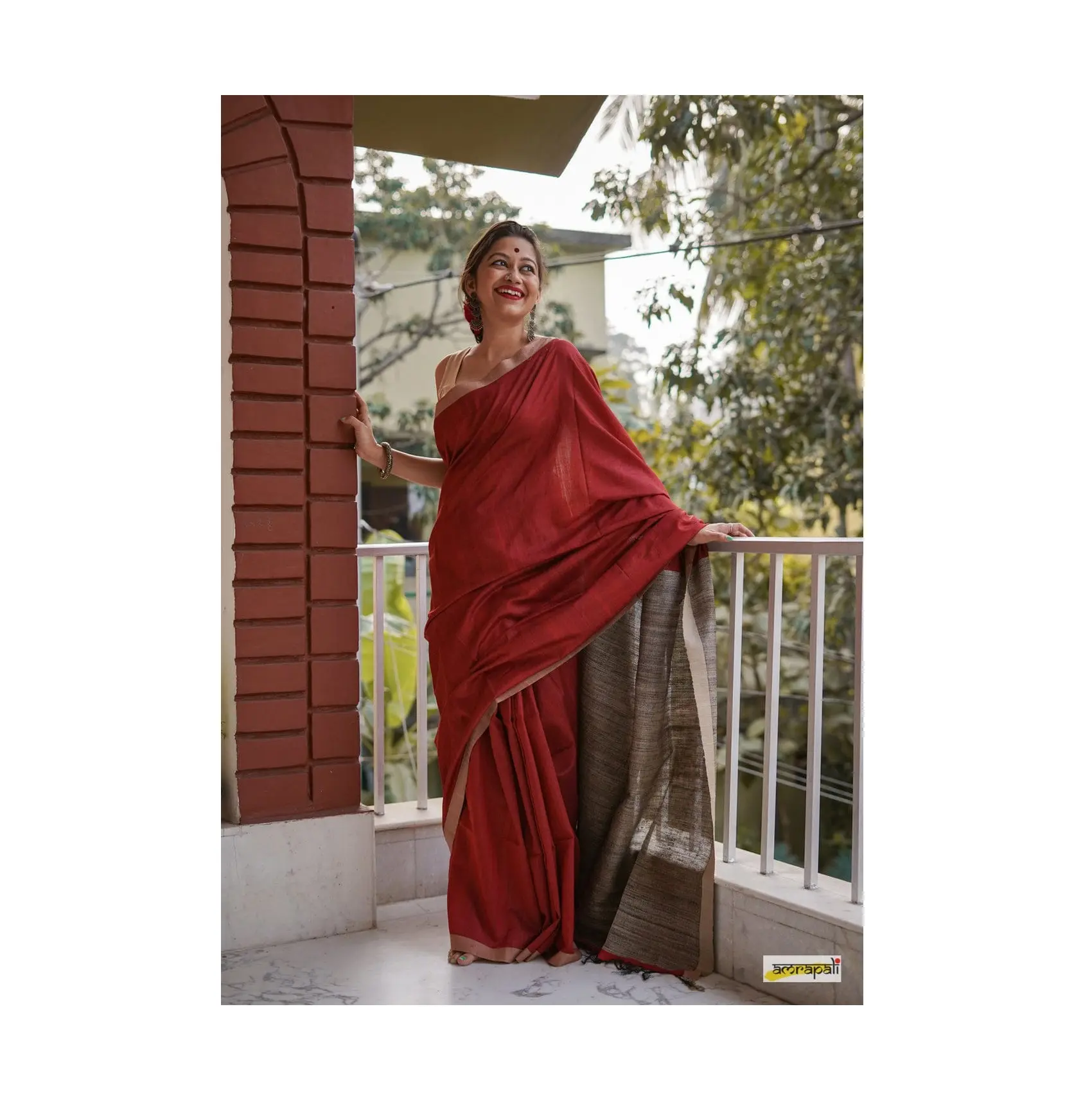 Beste Kwaliteit Indian Traditionele Jute Katoen Saree Met Veelkleurige Verkrijgbaar Tegen Een Betaalbare Prijs Sari