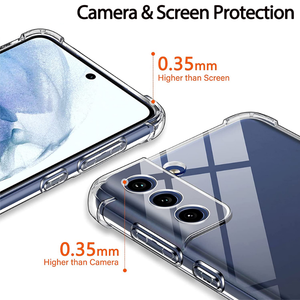 Funda de teléfono de TPU transparente y cristal de 2023mm para <span class=keywords><strong>Samsung</strong></span> Galaxy S23 Ultra S22 S21 Plus, funda de silicona a prueba de golpes, venta al por mayor, 1,5 - Product Image 4