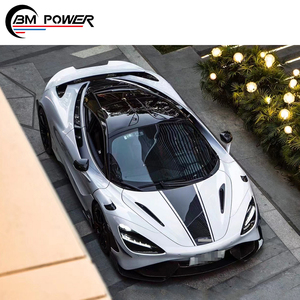 Kit completo de carrocería para coche <span class=keywords><strong>McLaren</strong></span> <span class=keywords><strong>720S</strong></span>, mejora 765, 765LT, Material de carbono seco, difusor de labios delanteros, falda lateral, para <span class=keywords><strong>McLaren</strong></span> <span class=keywords><strong>720S</strong></span> - Product Image 2