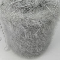 Fil à cils double plume anti-boulochage, résistant à l'abrasion, haute ténacité, 100% nylon, 1,3 cm, 2 cm, 9/11NM, fil fantaisie teint
