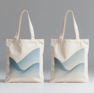 ถุงผ้าแคนวาสถุงผ้าแคนวาสพิมพ์ลายโลโก้ตามสั่ง - Product Image 1