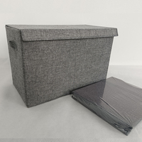 Organisateur de vêtements pliable en tissu avec design détachable pour la garde-robe et le rangement du salon
