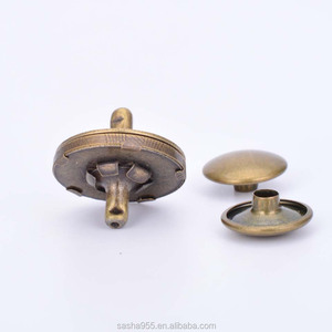 Hai Mặt Đinh Tán Mỏng Túi Xách Từ Tính Mạnh Chất Lượng Tốt Nút Chụp Phụ Kiện Diy Ví Khóa Quần Áo Nút 14mm18mm - Product Image 4