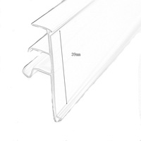 Porte-étiquettes en papier pour bande de données en PVC pour supermarchés, pour l'entreposage et le stockage des fournitures