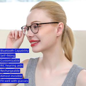 BTE補聴器高齢者向け充電式ノイズキャンセリングフォンコントロールRICデュアルマイクアプリヒアリングテスト - Product Image 6