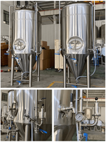 Cuve de Fermentation Conique en Acier Inoxydable 1000L Unitank pour la Brasserie - Système de Fermentation de Bière