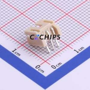 S3B-PH-K(LF)(SN) Wire-to-Board Pin Header Bent Lead Through Hole,P=2mm Connector 1x3P 2mm Right Angle Insert PH - Product Image 2