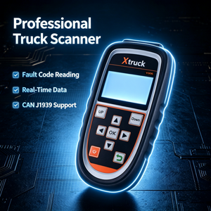Outil de diagnostic Xtruck Y006 EURO 6 pour véhicules lourds, capteur CAN, NOx, PM, AdBlue, SCR, J1939, kit de détection de panne pour camions - Product Image 1