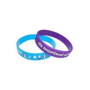 Suministro directo de fábrica, buena calidad, logotipo grabado, pulsera de goma personalizada - Product Image 3