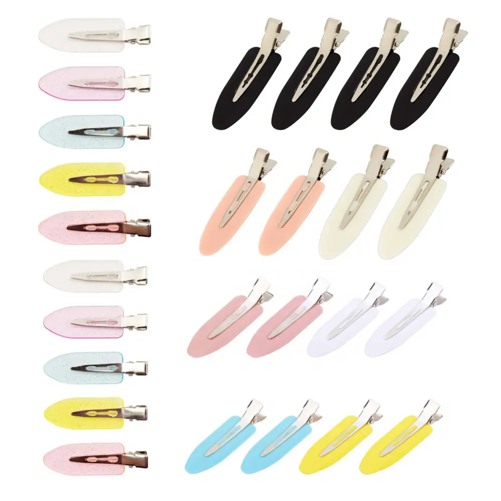 Ruyan No Bend No Crease Hair Clips for Styling Sectioning Salon Hairstyle Hairdressing Bangs Waves Makeup Application