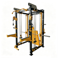 Machine Smith multifonctionnelle pour salle de sport, avec plateforme de musculation, équipement d'entraînement de force pour salle de sport