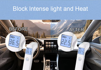 Film Teinté pour Vitres de Voiture Nano Céramique Ultra HD Échantillon Gratuit 99% Rejet UV PET Carbone Film Solaire Anti-UV Polarisé