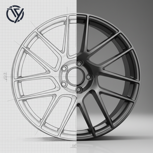 Ruedas todoterreno personalizadas forjadas a partir de sus fotografías - Fabricación de llantas monobloque de aleación de aluminio de 1 pieza - Product Image 6