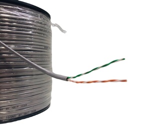 Cat3 Cáp Điện Thoại <span class=keywords><strong>Cat5e</strong></span> <span class=keywords><strong>Utp</strong></span> 24AWG 2 <span class=keywords><strong>3</strong></span> 4 6 Cặp Xoắn Cáp Điện Thoại Dây 99.99% Tinh Khiết Đồng/CCA trong Nhà Ngoài Trời - Product Image 2
